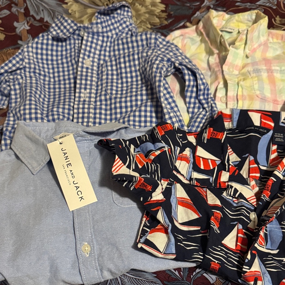 Janie and Jack Haul/Lot 12-18 months